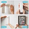 A25F-Picture Hangers Removable Adhesive Strips Damage-Free Wall Mount For Keyhole And Other Frames
