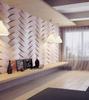 3D nástěnný panel Forma na sádrové, sádrové nebo betonové dlaždice pro dekorativní nástěnné panely 'Copánky'
