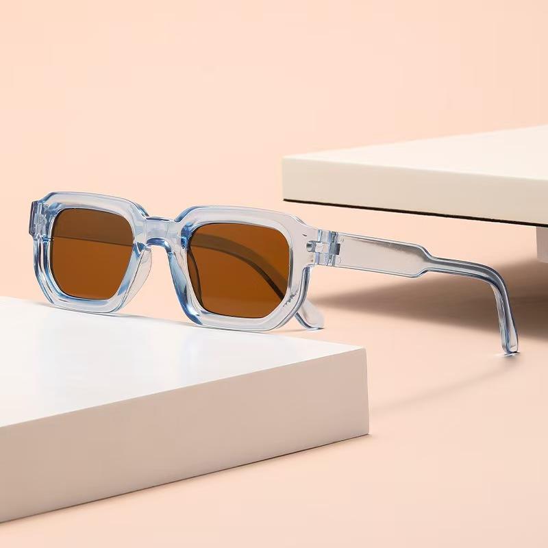 Luxurious Rectangle Sunglasses Women Men Fashion Brand Designer Casual Sun Glasses Female Male UV400 Outdoor Eyewear