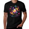 Dragon Dice Solar System  Fantasy Gamer Tshirt Plus Size Workout Short Sleeve Top Tshirt
