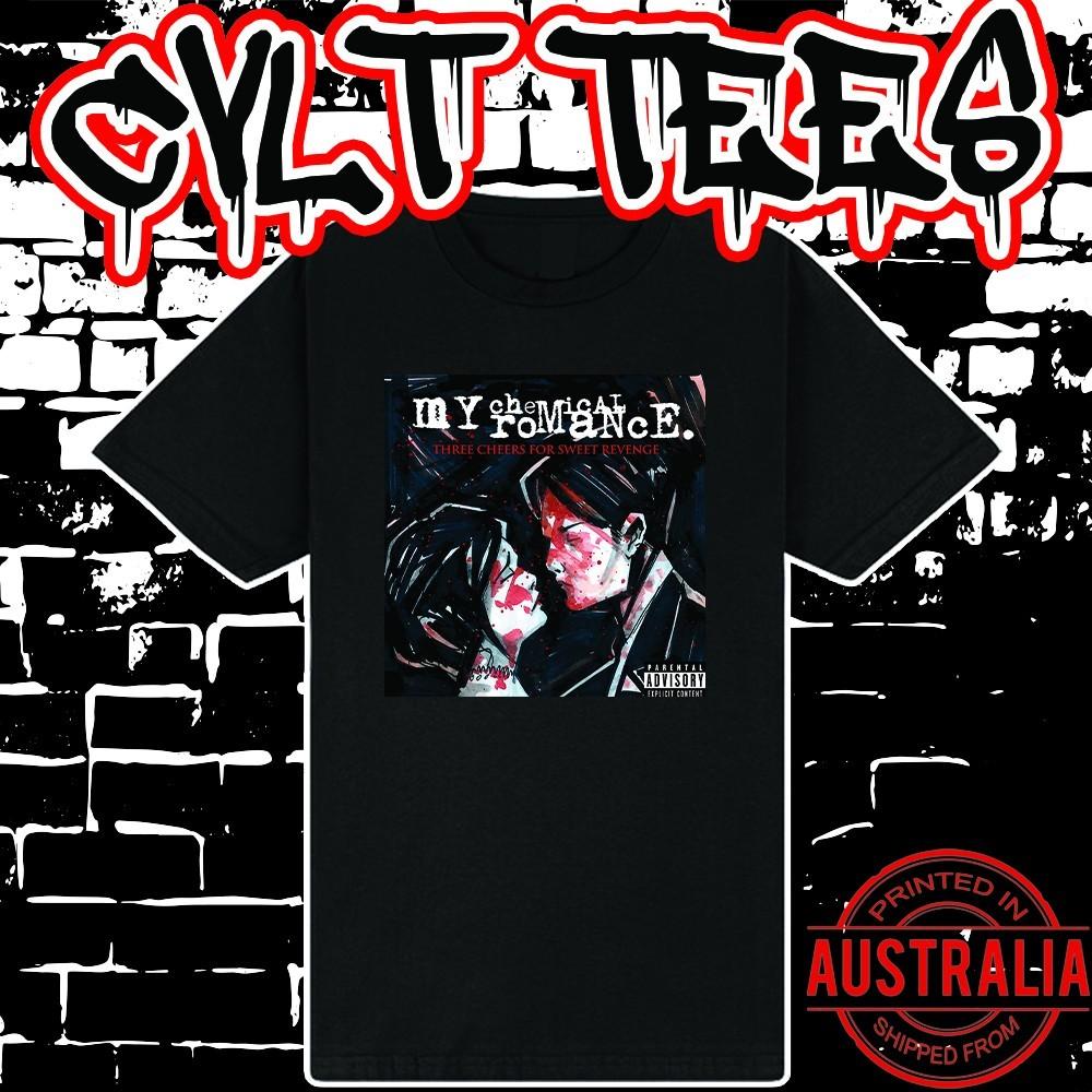 My Chemical Romance Band Shirt ~ Premium Black Gildan Cotton Tee Unisex T-Shirt M