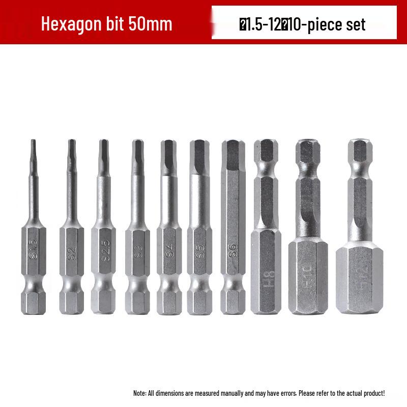 Magnetischer Elektrischer Schraubendreher Verlängerung Sechskant Bit S2 Schraubenschlüssel