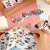 Knitting Progress Markers with Metal Clasps and Storage Rings for Crochet Row, Sewing Crafts and DIY Needlework