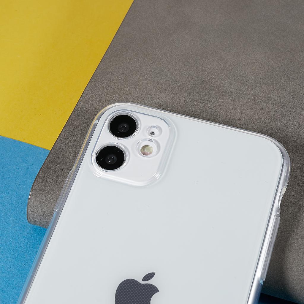 Για iPhone 11 6.1 ιντσών Ακριβής Κοπή Φακού Διαφανής Αντιχαρακτική Θήκη TPU Εξαιρετικά Λεπτή Θήκη Τηλεφώνου