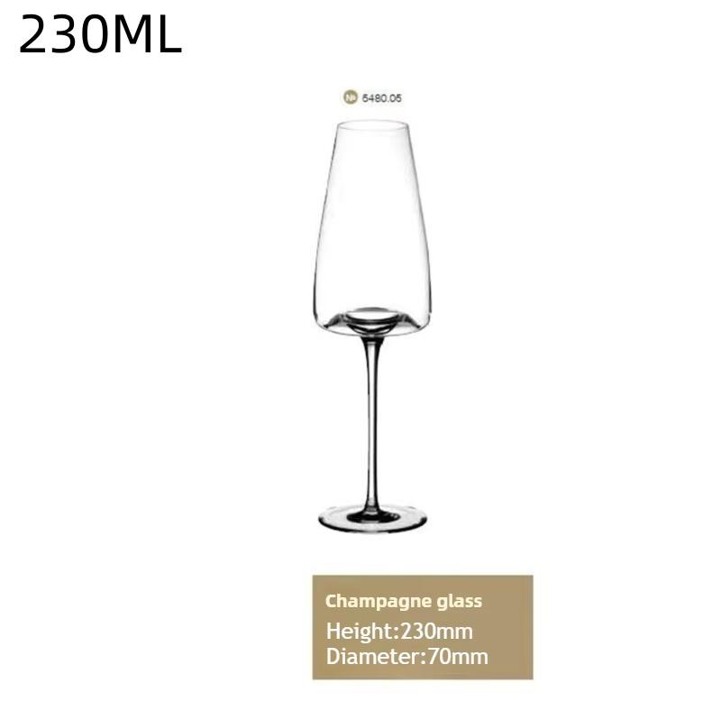 1 Stück Exquisites Ultradünnes Konkav-Konvexes Weinglas Kristallglas zum Schnellen Dekantieren Burgunder- und Bordeauxgläser