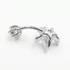925 Sterling Silver Belly Button Rings Navel Rings Sterling Silver Belly Rings Belly Piercing Jewelry Big Star