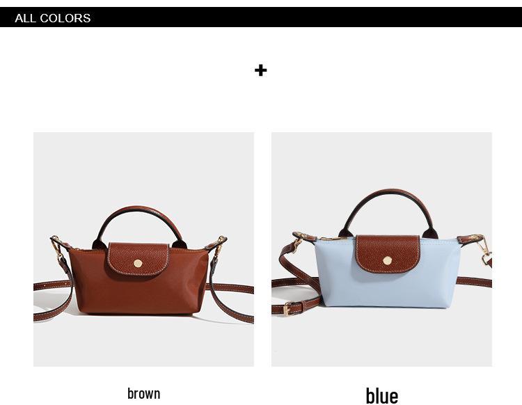 Offizielle Mori Style Knödeltasche 2025: Neue vielseitige Umhänge-Schulter-Handtasche von CHARHP&KEJNT.