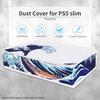 Staubschutz-Musterdesign für PlayVital PS5 Slim Digital Version Staubschutz für die neue Version der PS5 Slim Digital Version Konsole (horizontaler Typ),