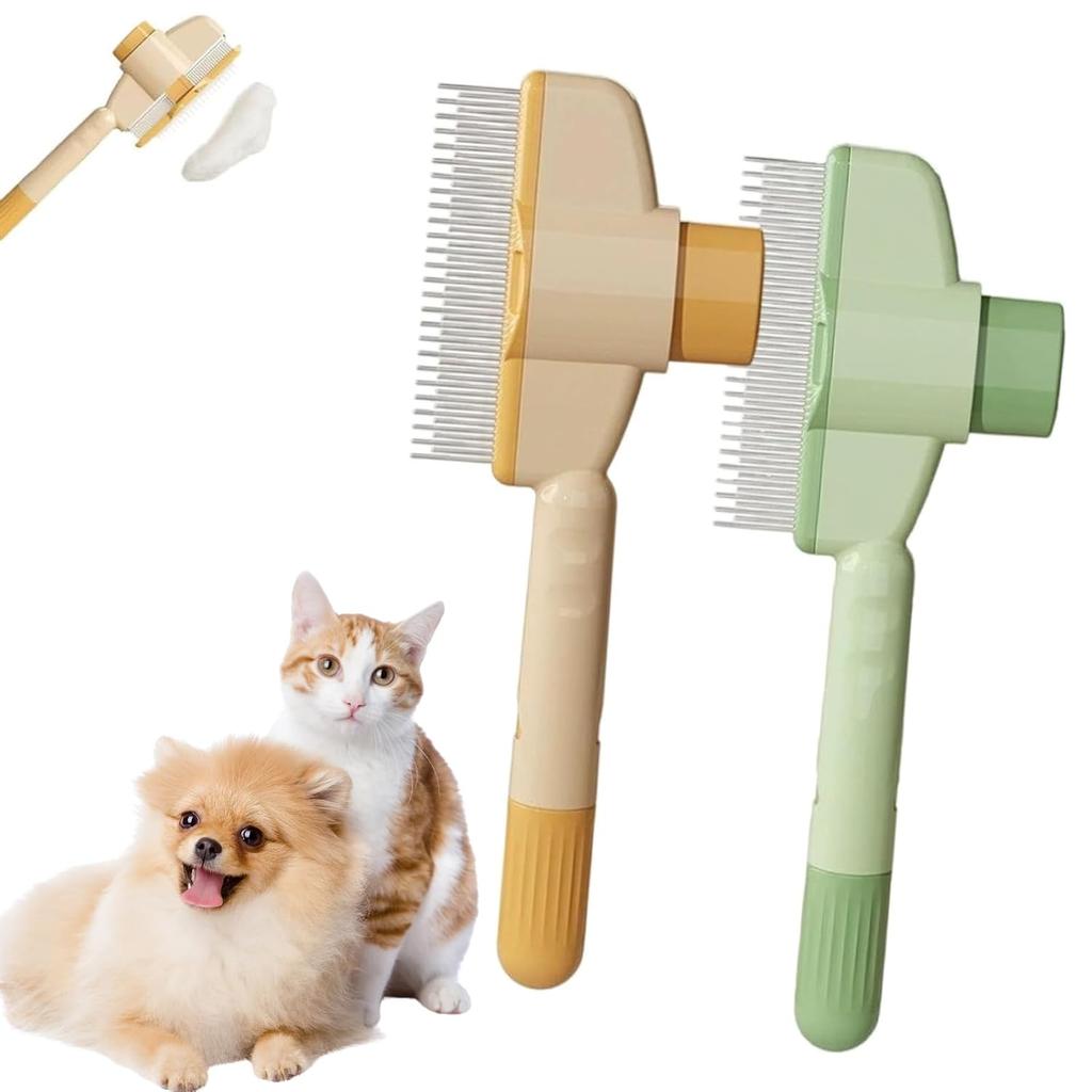 Dog Hair Remover Brush Cat Dog Hair Grooming and Care Comb for Long Hair Pet Removes Hairs Cleaning Bath Brush Dog Supplies