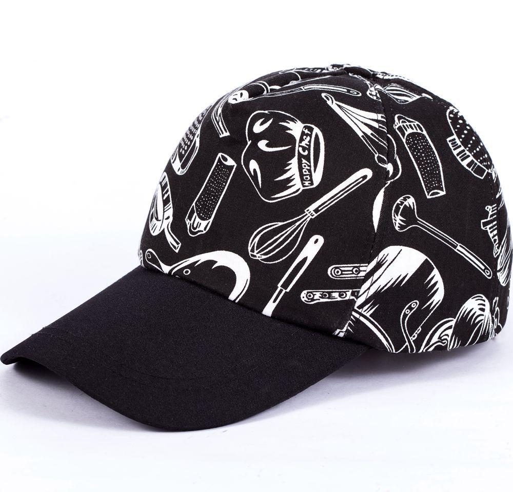 

Унисекс Дышащий Берет Шеф-повара и Кепка-утка One Size