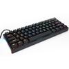 BAJEAL K101 Wired 61-Key Blue Axis Portable Luminous Mechanical Gaming Keyboard