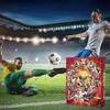 Jud - Hochwertiger WM 2025 Adventskalender Fußball-Weltmeisterschaft Weihnachten Blind Box Messi, Haaland, Mbappe, Kairo etc. R{FY} Neuankunft