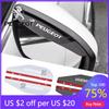 2026 Hot Car Sticker Car Side Rearview Mirror Guard Cover Rain Eyebrow Covers Stickers For Peugeot 208 306 307 308 508 106 107 1