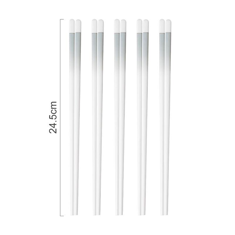 Traditional Chinese Ink Gradient Ceramic Chopsticks