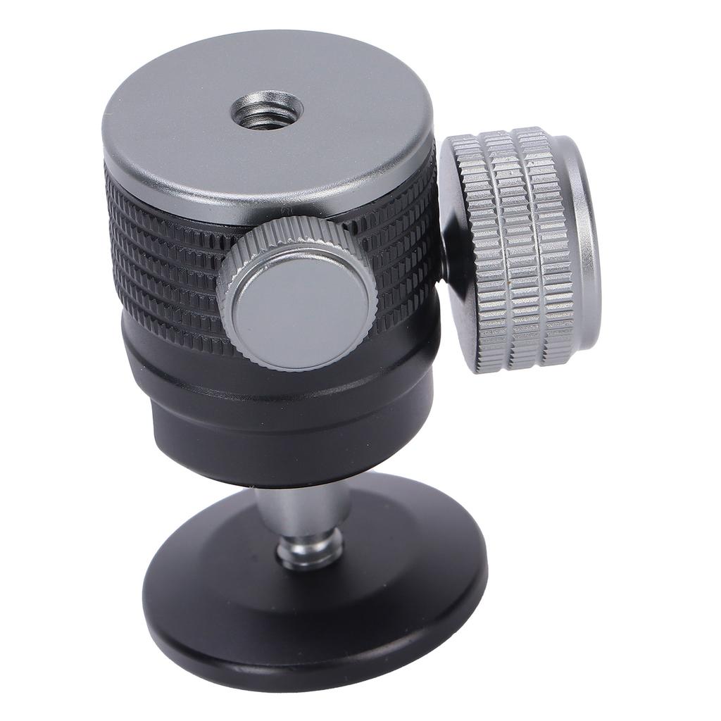Hot Shoe Mount Adapter 360 Degree Swivel Mini Ball Head 14inch Tripod Screw Head for DSLR Camera
