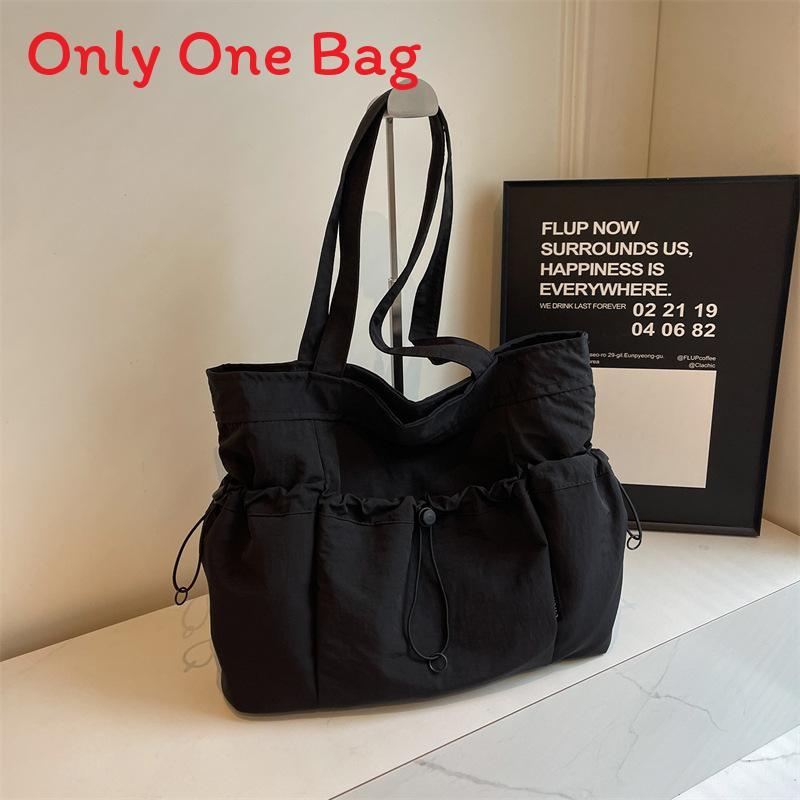 Canvas Tote Bag For Women With Zipper Closure And Inner Pouch For Daily Use