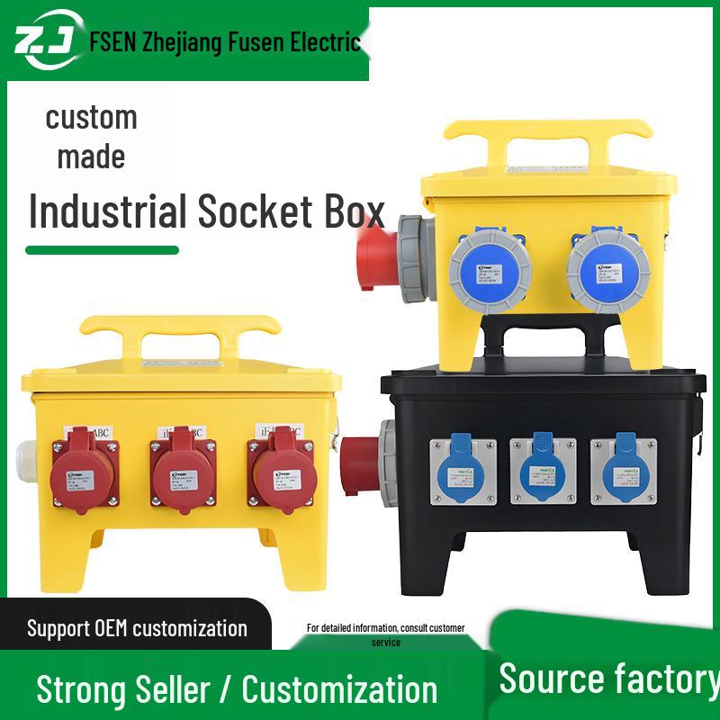 Portable Waterproof Industrial Socket Box for