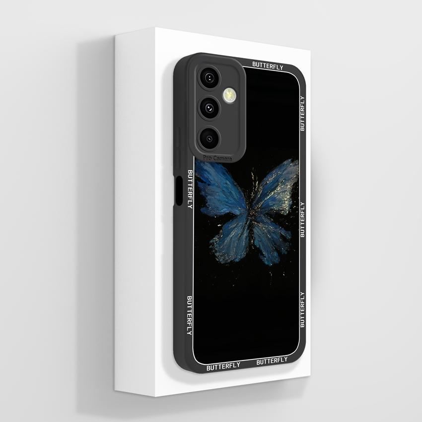 Husă Pentru Samsung M36 M55 M56 A25 A26 A17 F56 Husă Telefon Floare Pictură în Ulei Frumoasă Protecție Ecran Bară de Protecție Moale Husă Rezistentă la Praf Pentru Carcasă Samsung