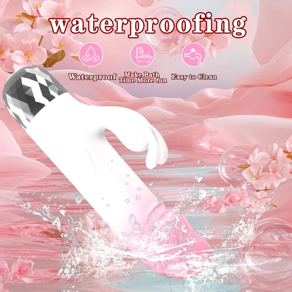 Powerful Rabbit Vibrator for Women Clit Stimulator G Spot Dildo Vibrating Vagina Massager Female Masturbation Sex Toys for Adult