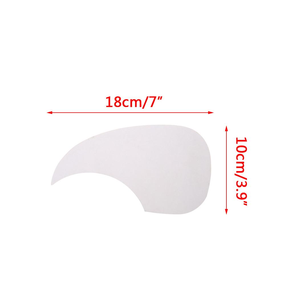 Transparent Folk Acoustic Guitar Pickguard Anti-Scratch Classical Guard Plate Pa