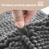 Chenille Bath Mat Soft Short Plush Water Absorbent Bathroom Rug Quick Dry