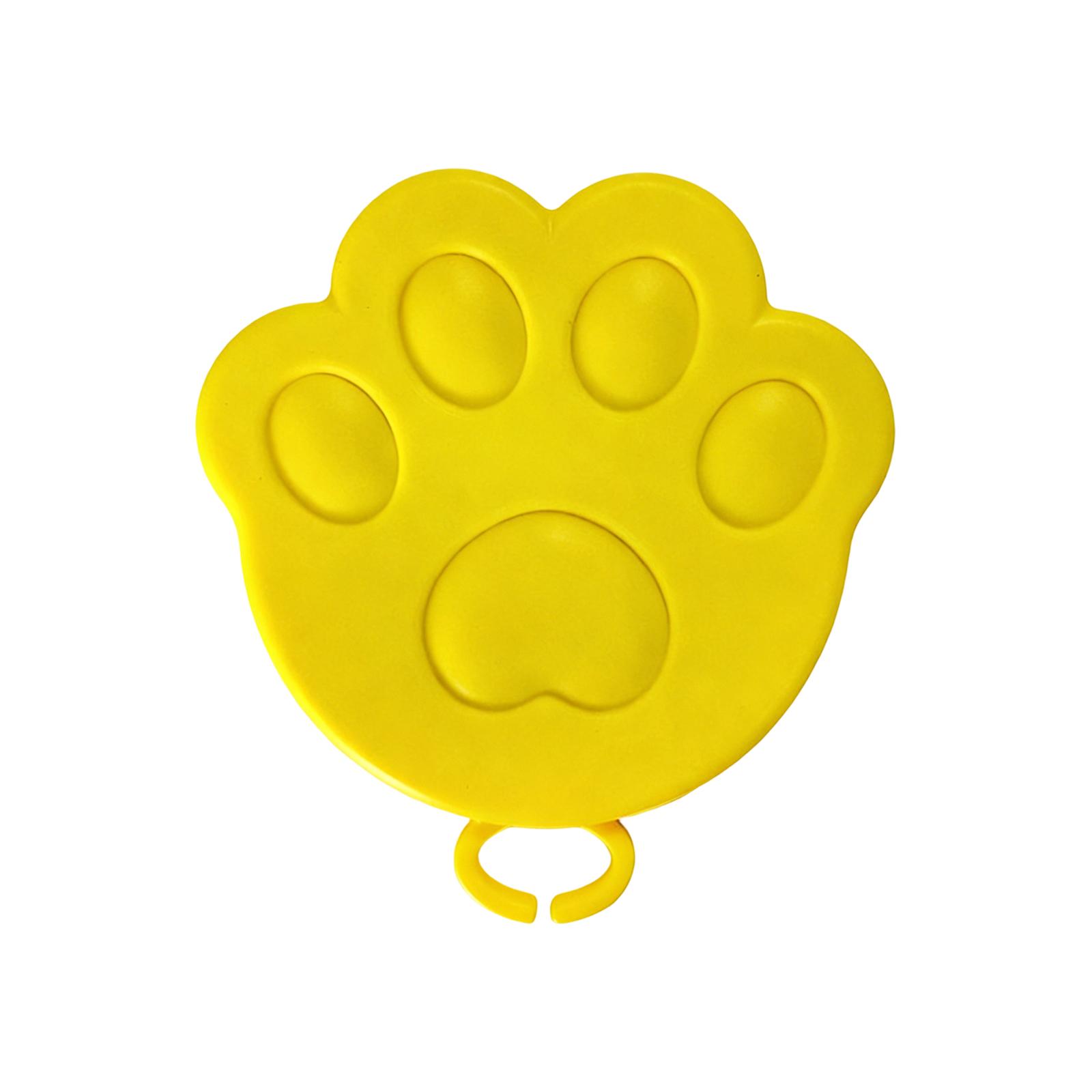 

Cute Shape Silicone Can Lids, Reusable Airtight Covers For Pet & Human Food Cans One Size жовтий