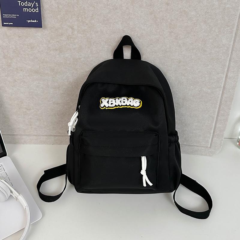 Однотонный рюкзак школьная сумка кампус рюкзак Small зелёный — фото 19