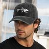 Adjustable Peaked Cap Vintage Washed Sunscreen Hat New Fishbone Baseball Cap  Outdoor Fishing