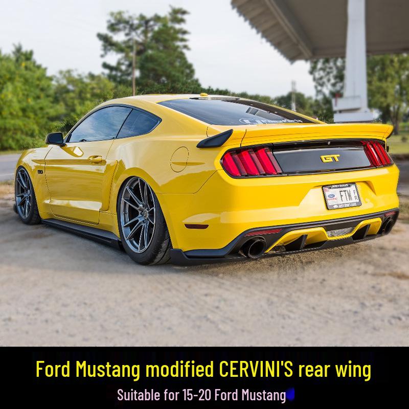 Carbon Fiber Rear Wing Spoiler for 2015-2023 Ford Mustang Mach-E