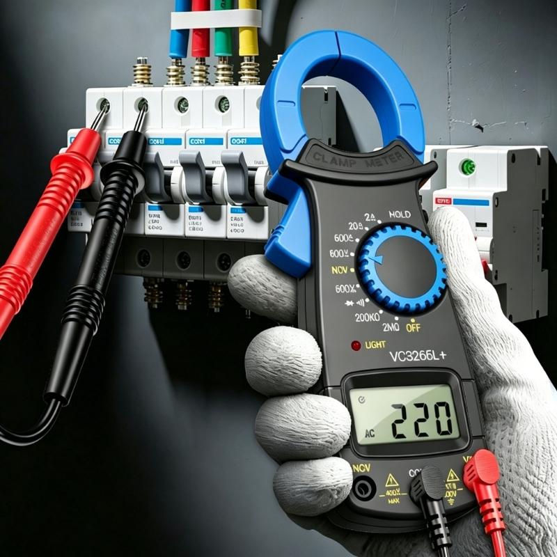 1999 Counts Digital Clamp Meter 600A Current Tester Voltmeter Ammeter Diode Professional Electrician Tool