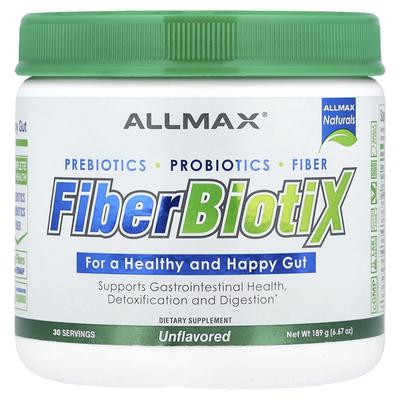 ALLMAX, FiberBiotiX, Smaksatt, 189g (6.67oz)