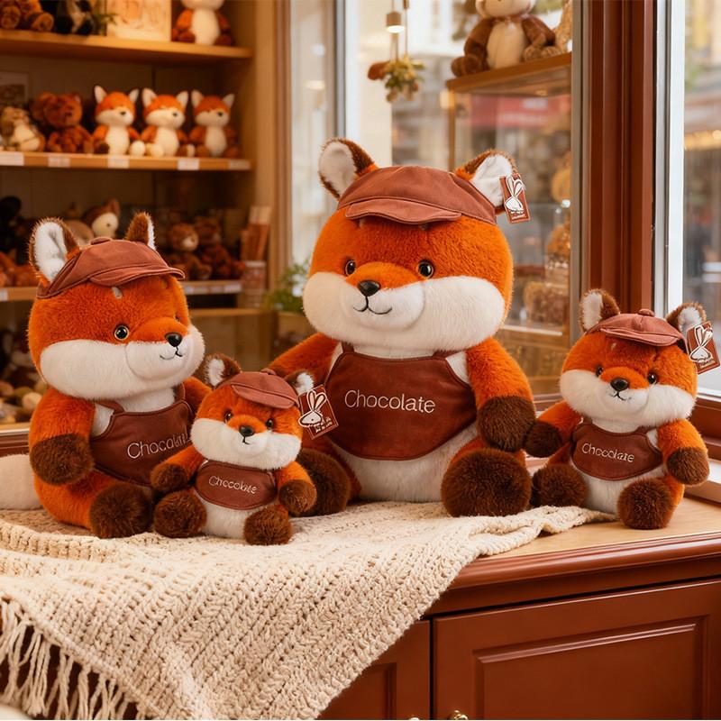 Plüschfuchs-Spielzeug mit PP-Baumwollfüllung für Kinder und als Geschenk