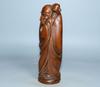 China Antique Boxwood Carved Ruyi Arhat Buddha Statue Home Decor Nice Figurines