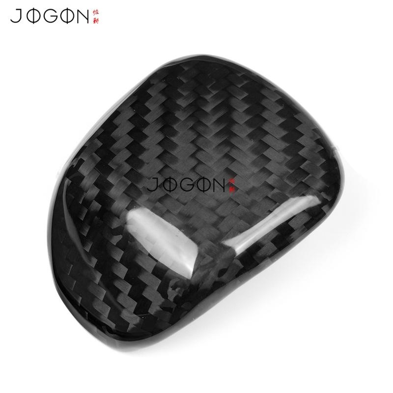 Dry Carbon Fiber Car Interior Center Gear Shift Head Knob Panel Cover Trim Accessories MT-For VW Golf 8 GTI 2024