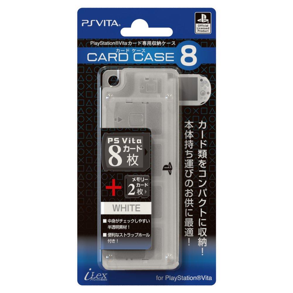 Officially licensed PlayStation PS Vita card storage case Case 8 for PlayStation Vita product "Card (White)"