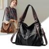Large Capaci Pu Leather Tote Bag Women's Handbag 2026 New Faionable Crossbody Bag Casual Shoulder Bag