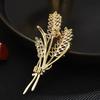 Senior Brooches Flower Leaf Brooch Pins for Women Suit Pendant  Fashion Brooches Jewelry