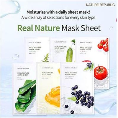 Real Nature Mask Sheet (10 Pcs Random Pack) (3 Options)