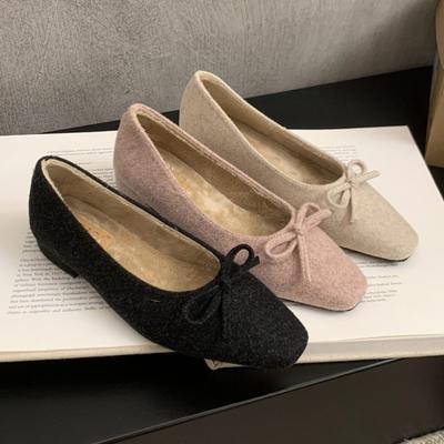 Moda Damskie Płaskie Buty Moda Kokarda Baleriny Mokasyny Buty Kobiety Okrągły Nosek Balerina Płytkie Trampki Kobiety Zapatos De Mujer