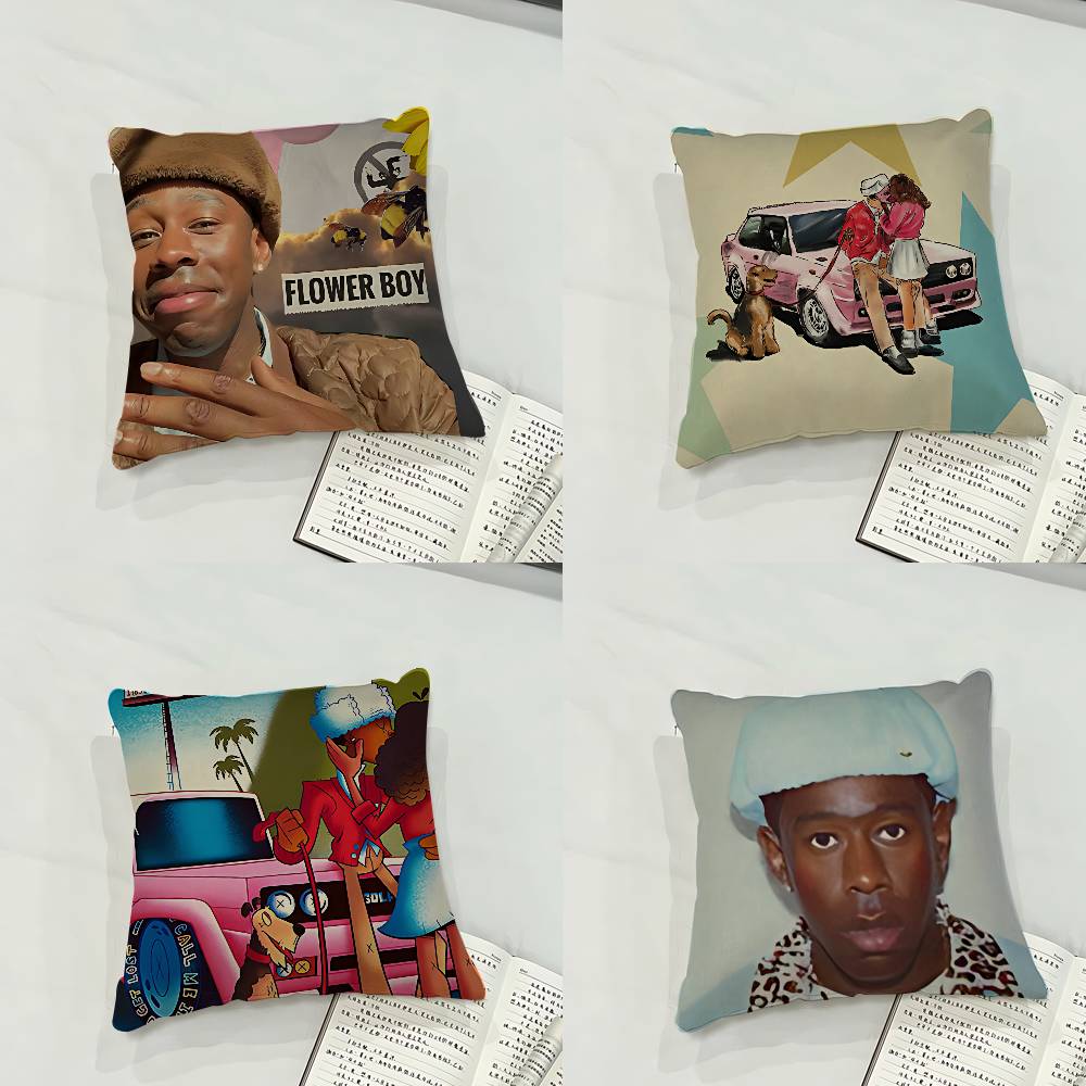 Tyler The Creator CALL ME IF YOU GET LOST Case Plush Fabric Soft Pillowcase Double Sided Print Cushion Cover Household Gifts