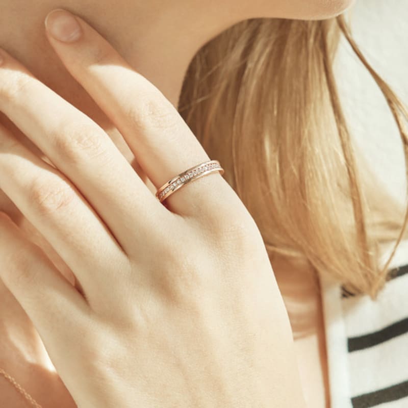 ELLE Jewelry Volume Cubic Ring ELBRWR120