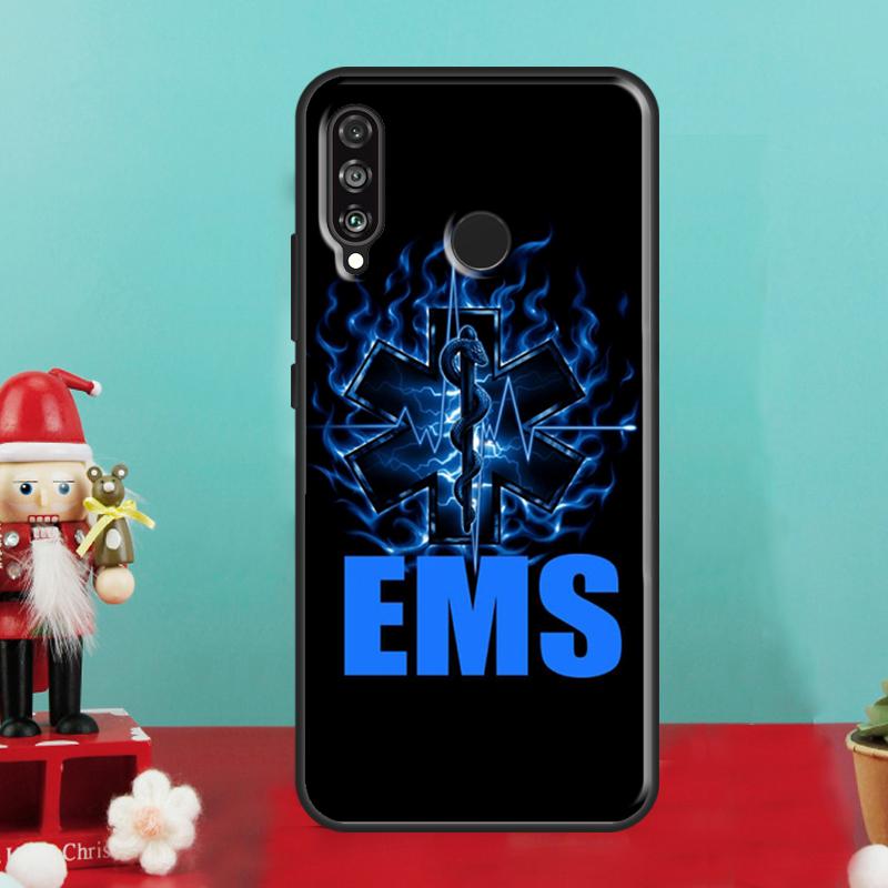 EMT EMS Medical Rescue For Huawei Nova Y70 Y90 Y60 Y72 Y73 Y61 Y91 9 10 SE 12i 12s 11i 8i P30 P40 Lite P60 Pro Case