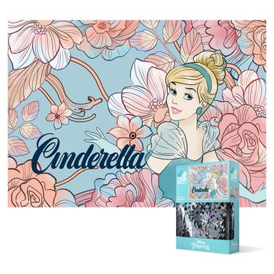 204dílná skládačka - Popelka a její květy (Mini), populární korejské puzzle