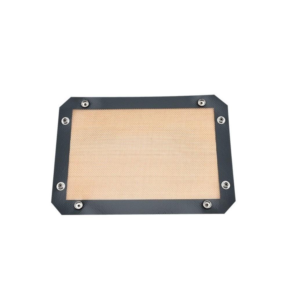 Heat Resistant Silicone Baking Mat Leak-proof Snap Lock Non-Stick Baking Tray Reusable Thickened Breadboard Liner Home Baking