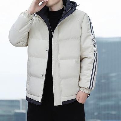 Winter Herren Samt Wattierte Jacke Trendy Hübsche Große Wattierte Jacke Verdickte Warme Herren Wattierte Jacke