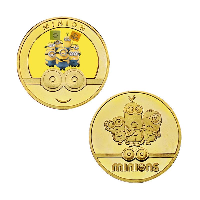 Adorable Minion Kevin Despicable Me Commemorative Coin Gift For Kids And Friends