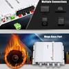 PolarLander Power Car Amplifier MP3 Radio Audio Stereo Bass Speaker Booster Player for Bike Home No Power Plug Hi-Fi 2.1