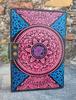 Embossed Leather Journal: Mother Earth, Tree of Life, Deckle Edge