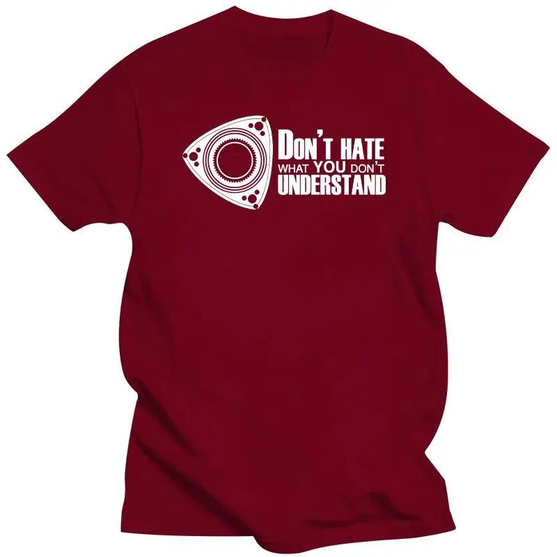 Men Dont Hate - Japanese Car Fans Rx7 -  Rotary Shirt -Rotary Engine -Wankel - Rx8 O-Neck T Mens Clothing Printed T-Shirt S