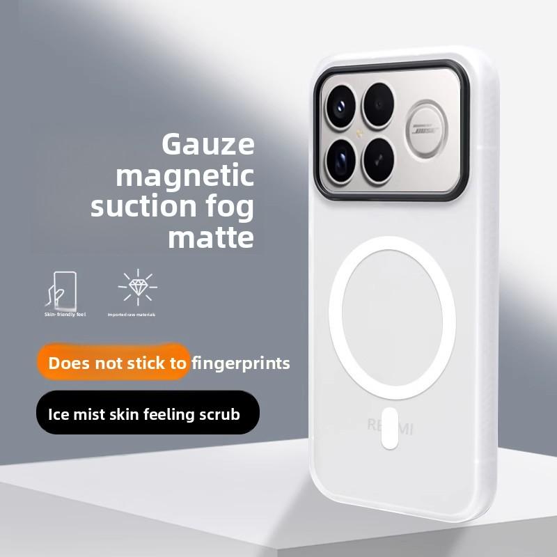 

Бізнес Розкішний Матовий ПК Магнітний Чохол для Телефону для Xiaomi POCO F8 Ultra F8 Pro Відчуття Шкіри Бездротова Зарядка Ударостійкий Бампер Чохол Funda For POCO F8 Ultra білий